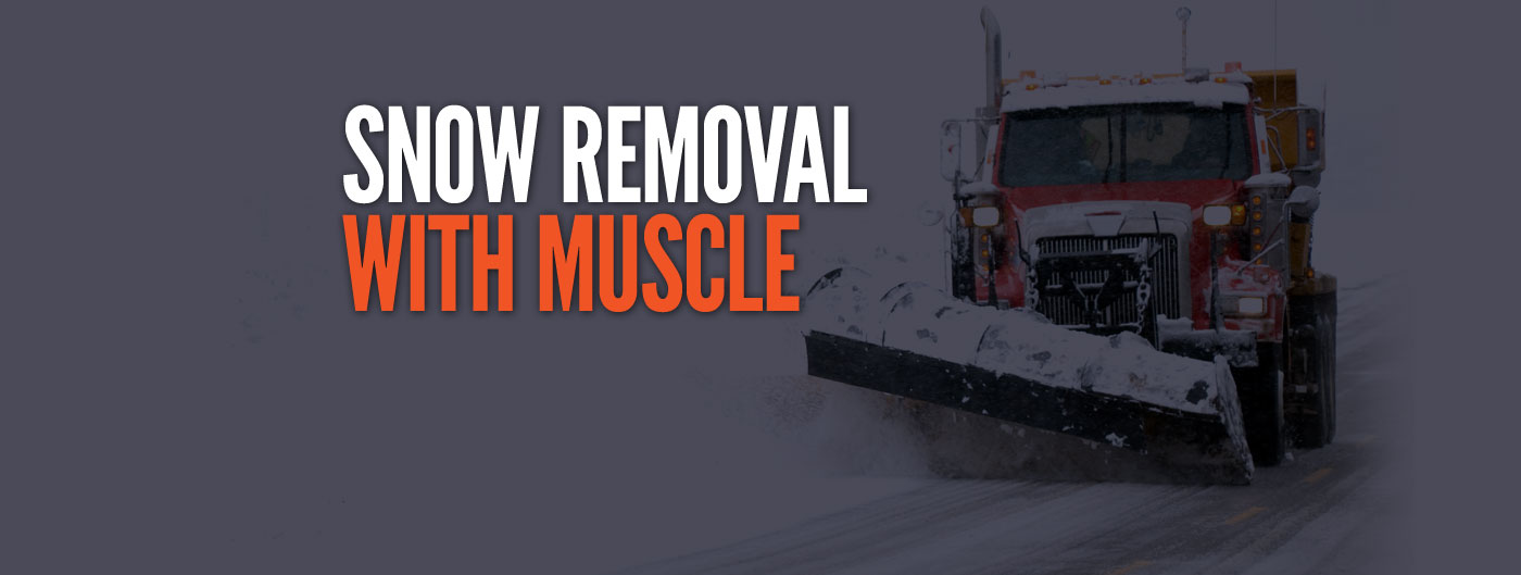 Snow Removal With Muscle